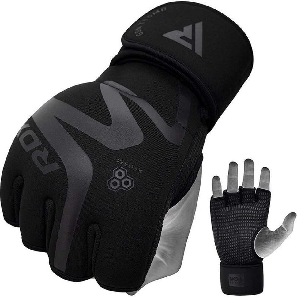 Рукавиці неопренові T15 Noir Inner Matte RDX Inc Limited GGN-T15MB-S, Black, S