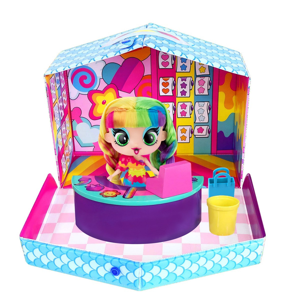 Игровой набор с куклой ДИЗАЙНЕРСКИЙ МАГАЗИН НАЛИПОК DECORA GIRLZ D1009
