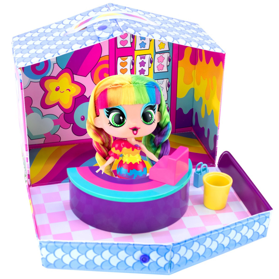 Игровой набор с куклой ДИЗАЙНЕРСКИЙ МАГАЗИН НАЛИПОК DECORA GIRLZ D1009