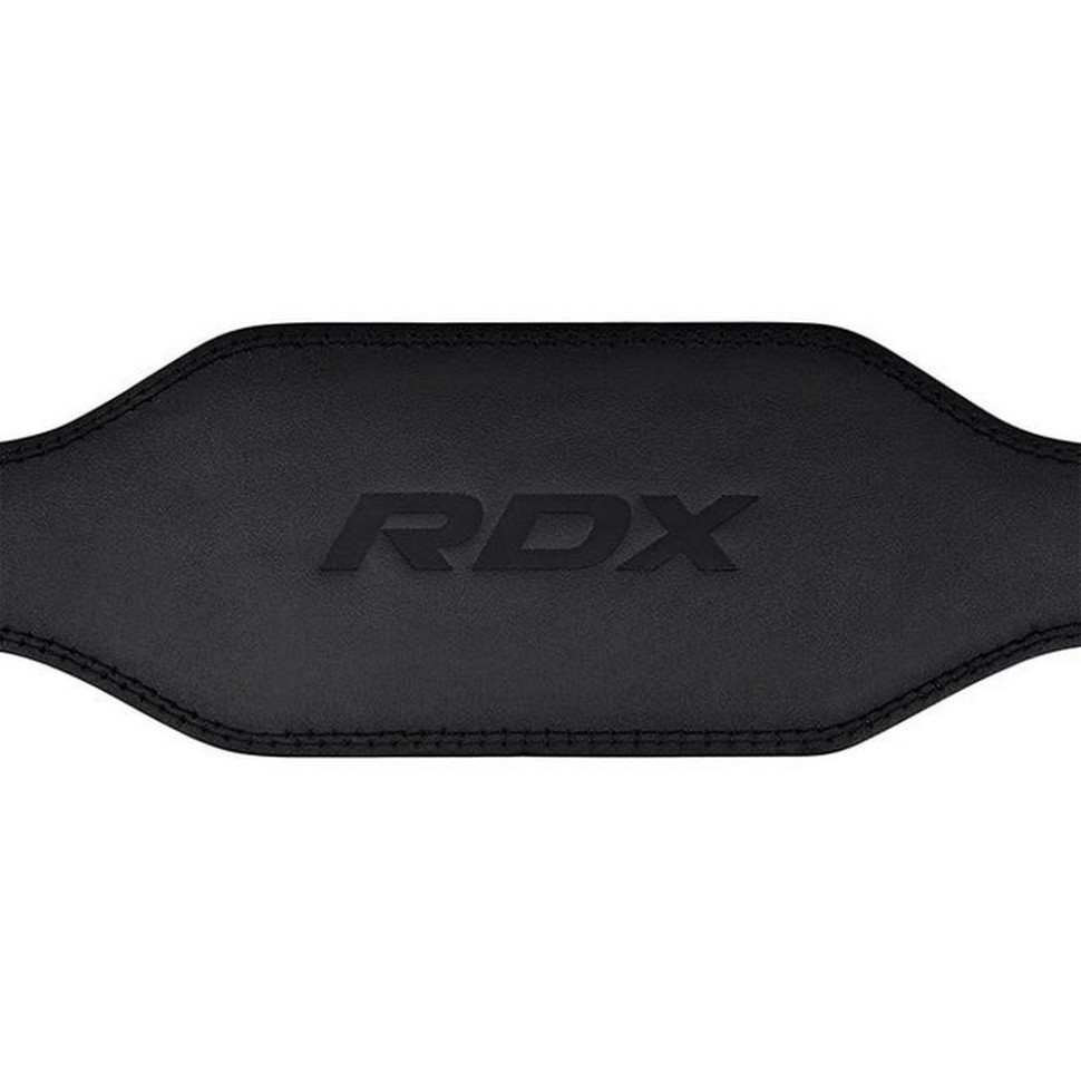 Пояс для важкої атлетики 6 RDX Inc Limited WBS-6FB-M, шкіряний, Black, M