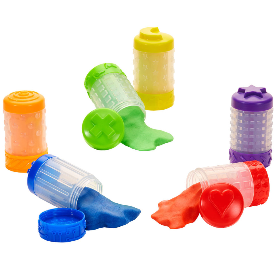 Незастигаюча маса для ліплення в баночці Wonder Factory 595120(Red) 5x5x8 см