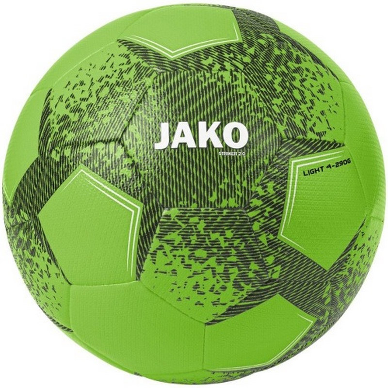 Мяч футбольный Striker 2.0 Jako 2304-716 неоновый, зеленый № 5