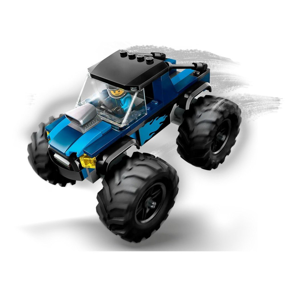 Конструктор Синій вантажівка-монстр LEGO 60402, 148 деталей