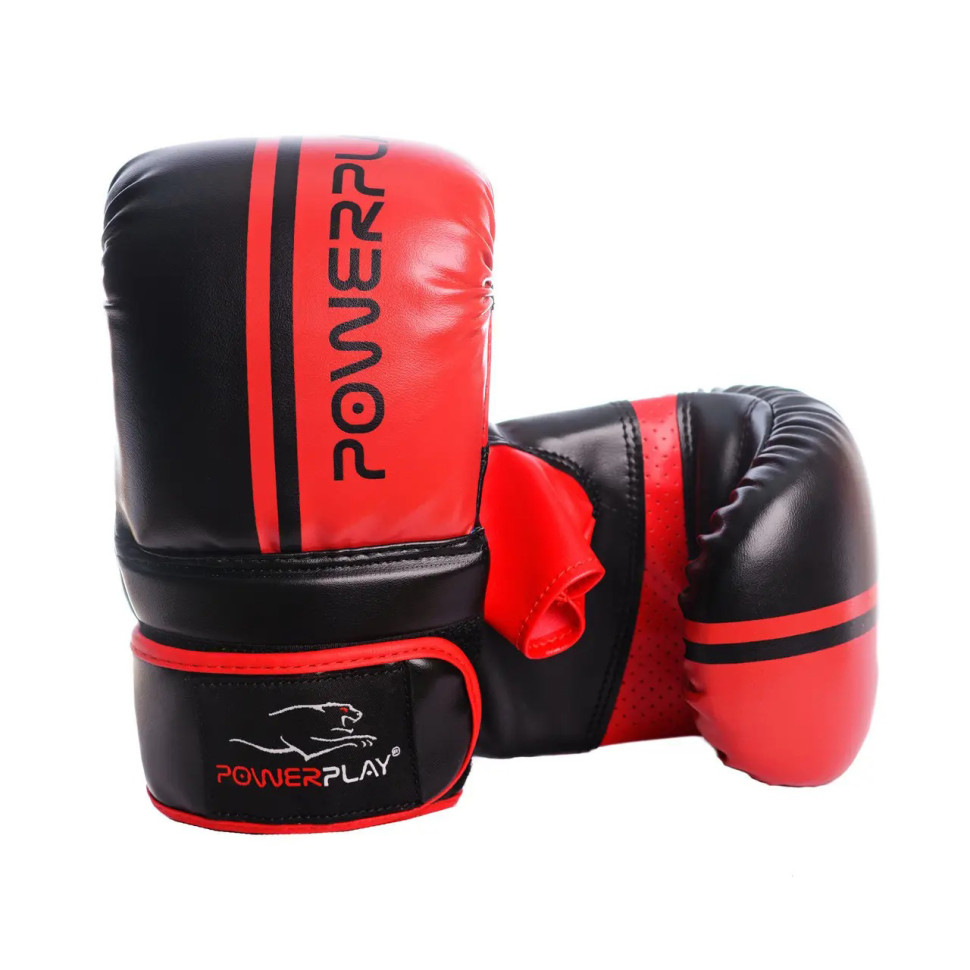 Снарядні рукавички PowerPlay PP_3025_S_Red/Black, Чорно-Червоні S