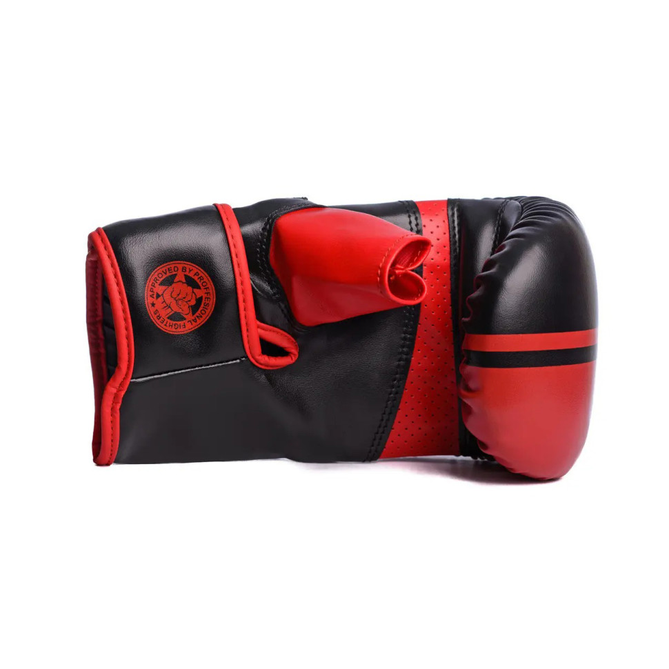 Снарядні рукавички PowerPlay PP_3025_S_Red/Black, Чорно-Червоні S
