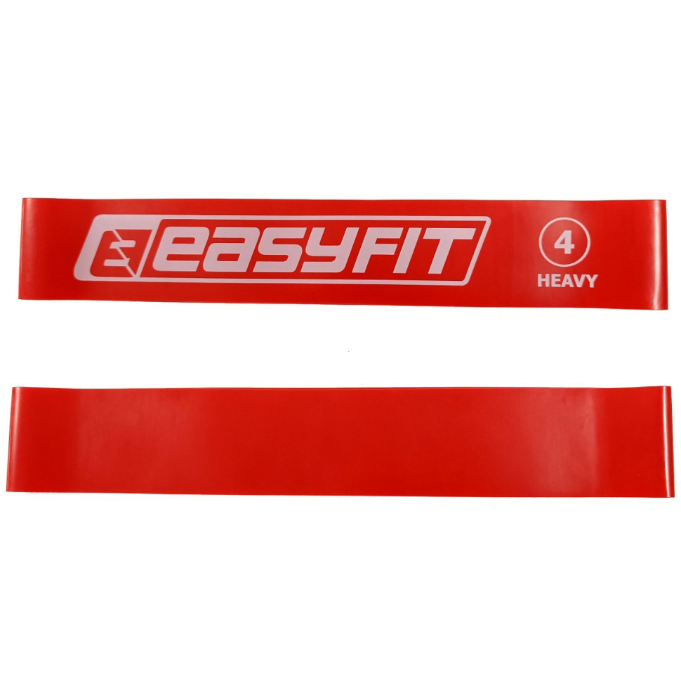 Гумка для фітнесу та спорту №4 EasyFit EF-1813-4 червона