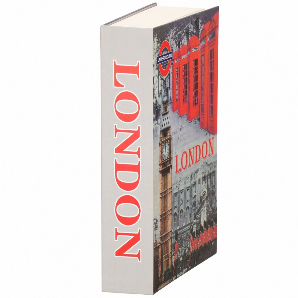 Книга-сейф для зберігання грошей і цінностей Springos HA5049, 22 x 15.5 x 4.5 см