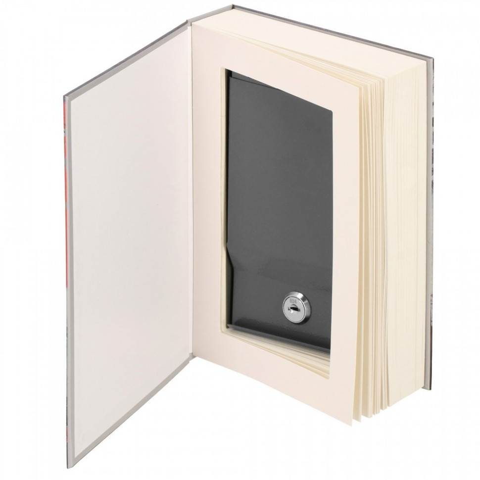 Книга-сейф для зберігання грошей і цінностей Springos HA5049, 22 x 15.5 x 4.5 см