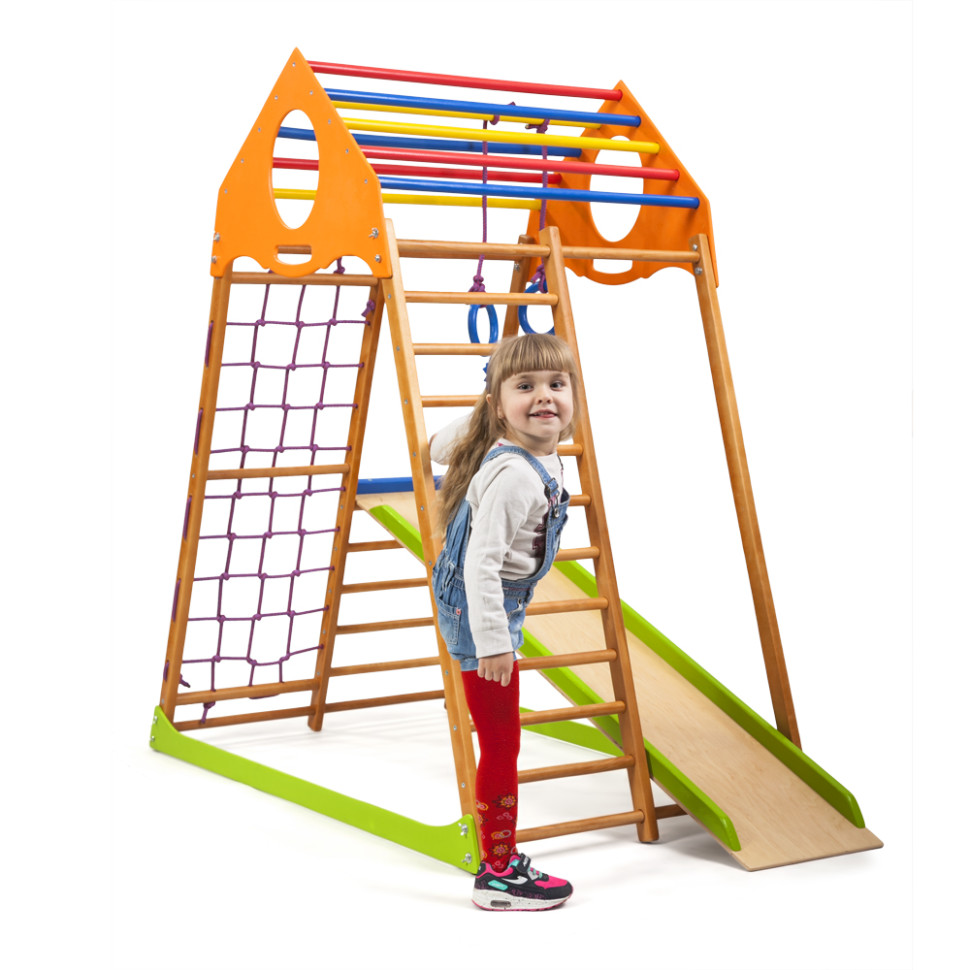 Дитячий спортивний комплекс SportBaby KindWood для дому