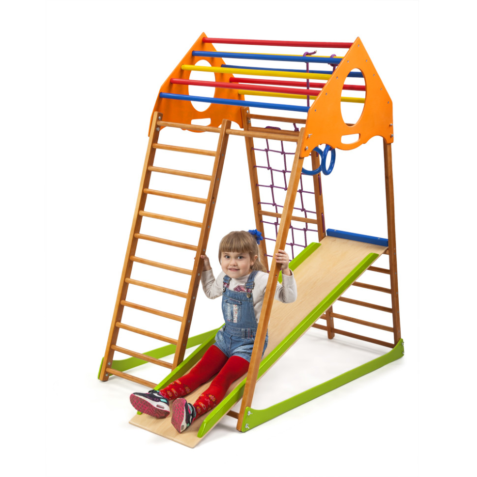 Дитячий спортивний комплекс SportBaby KindWood для дому
