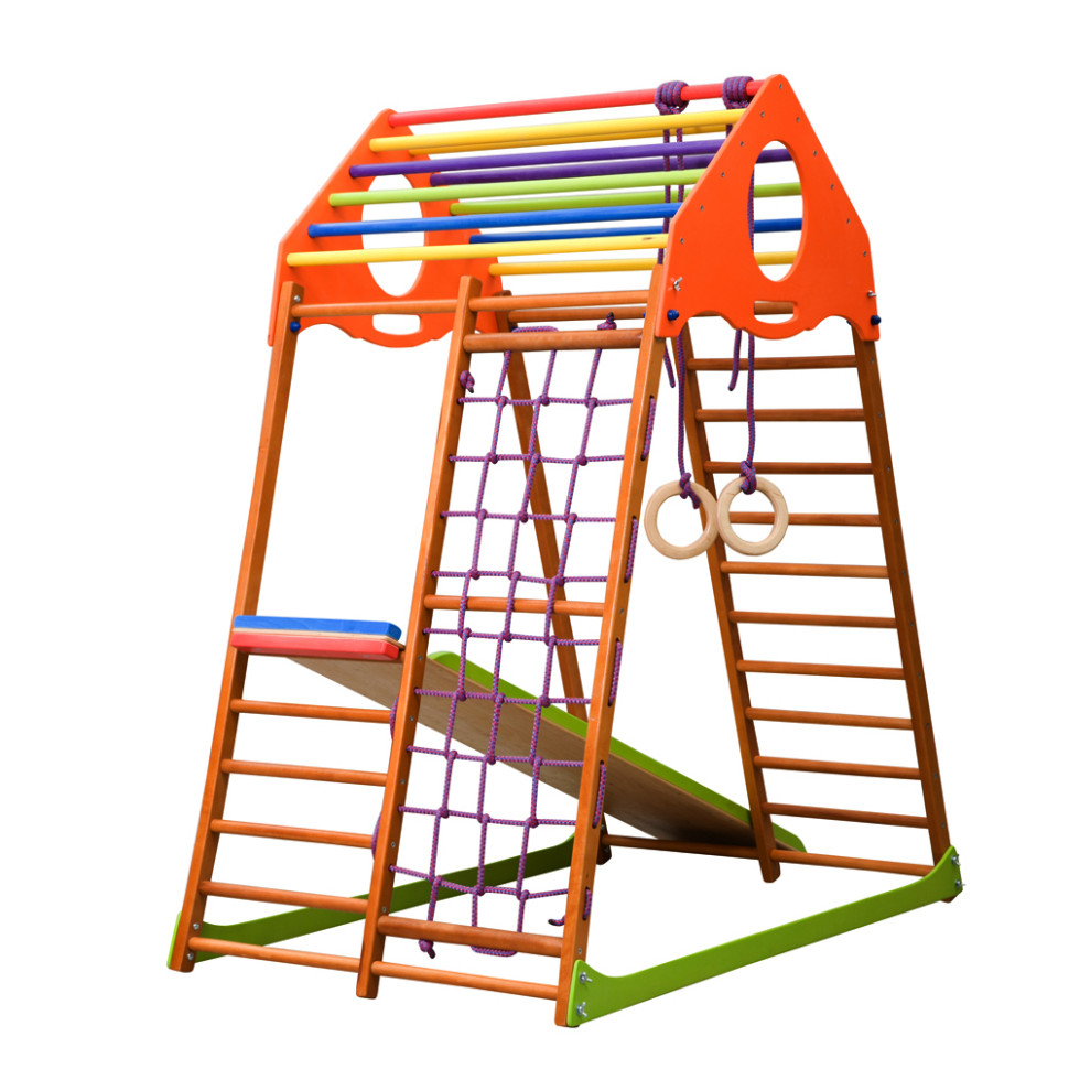 Дитячий спортивний комплекс SportBaby KindWood для дому