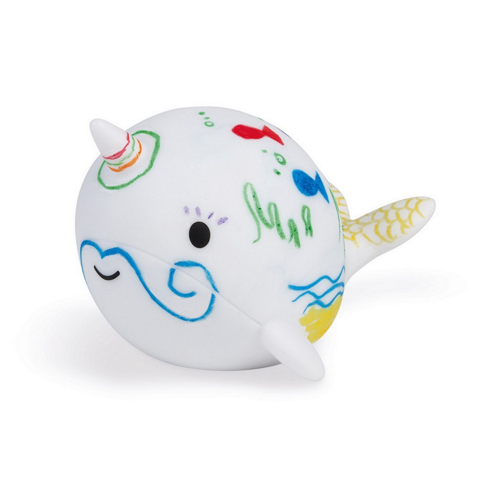 Игрушка для купания Janod Рисование. Нарвал J04726