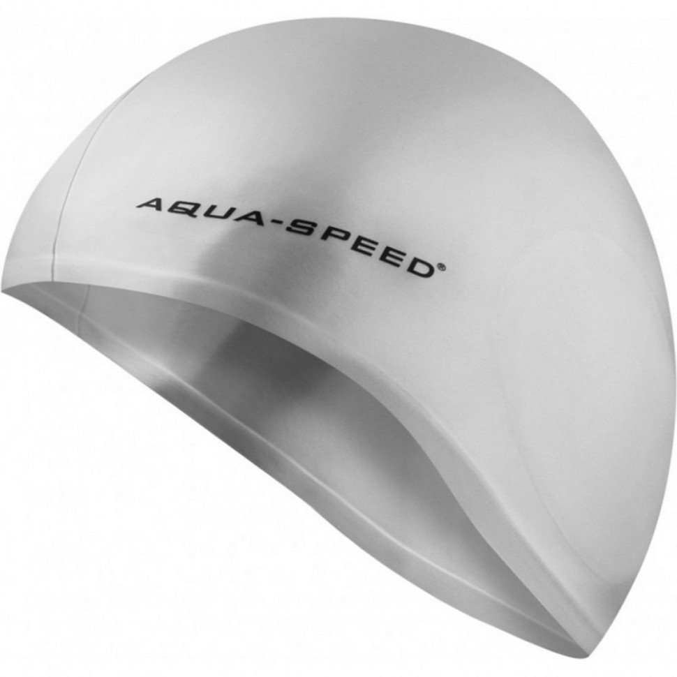 Шапка для плавання EAR CAP 5875 Aqua Speed ​​128-26 сріблястий, OSFM