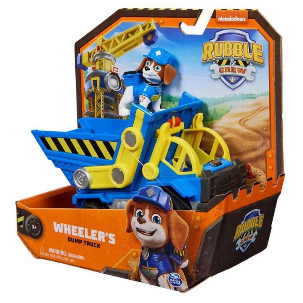 Детский строительный автомобиль с фигуркой Викрута Spin Master SM28500/6066528