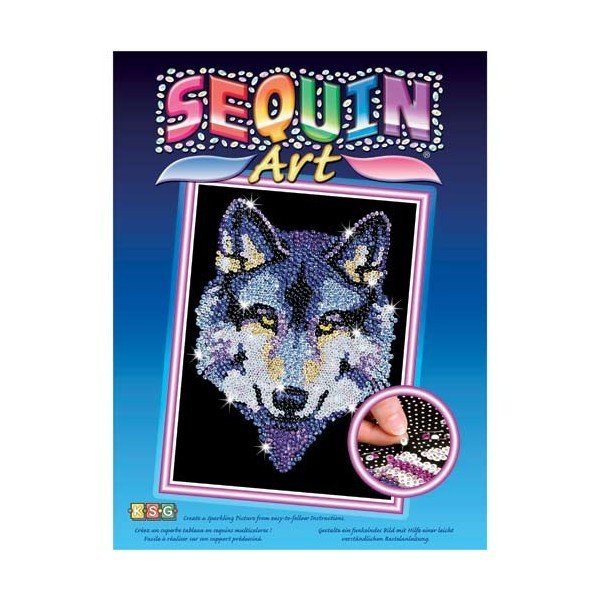 Набір для творчості Sequin Art BLUE Wolf SA1215