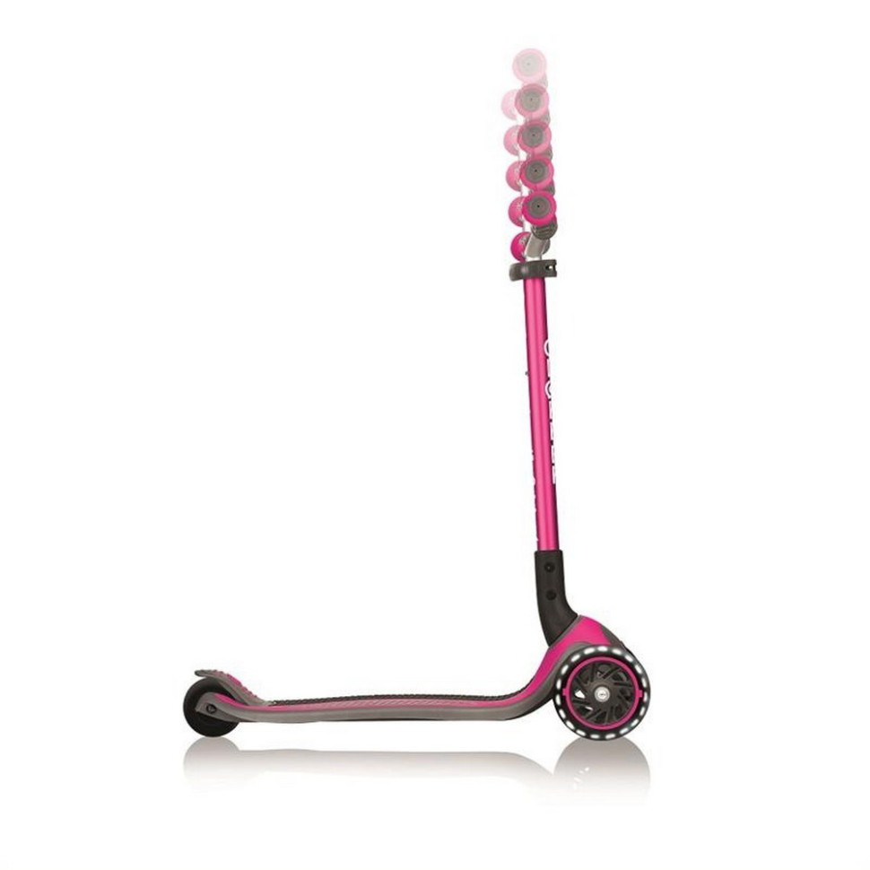 Самокат дитячий MASTER LIGHTS GLOBBER 662-110-2 рожевий, колеса з підсвічуванням