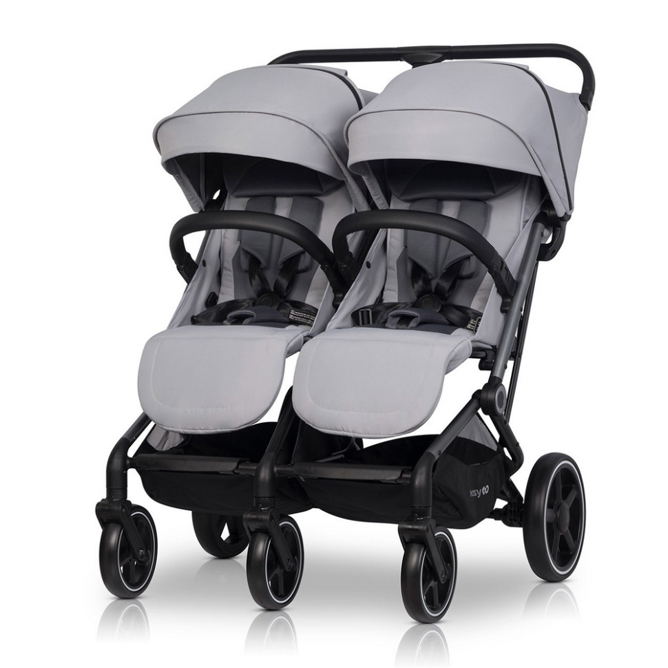 Универсальная прогулочная коляска для двойни Echo Easy-Go EGECB24-10