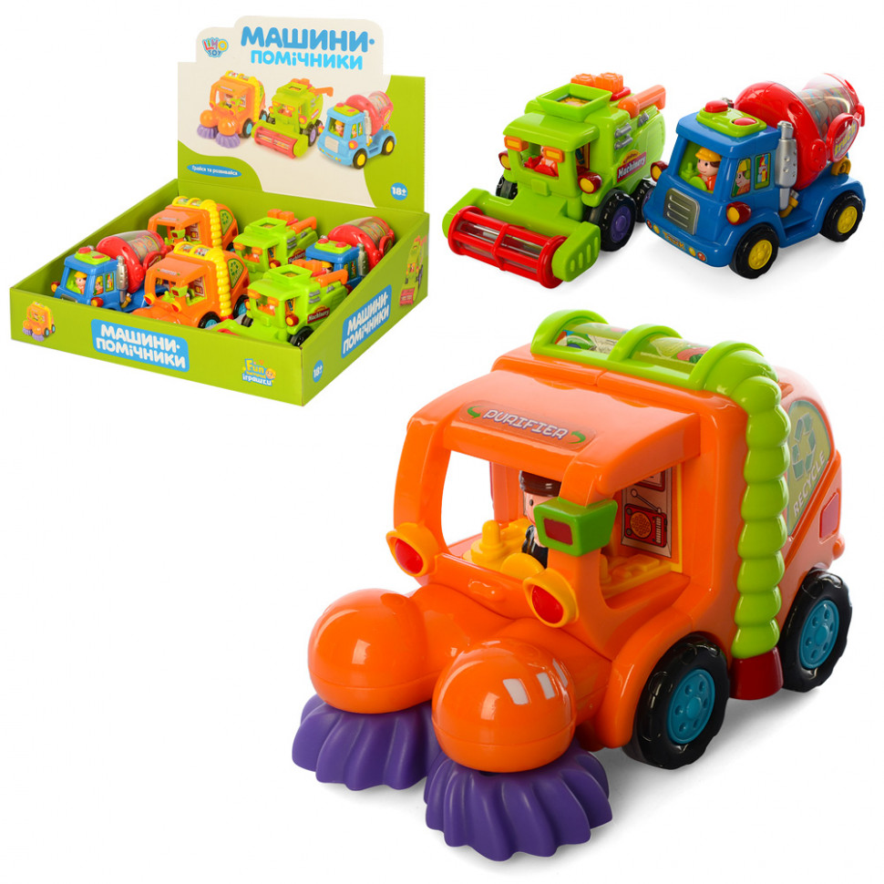 Спецтехника инерционная Limo Toy 386 ABC инерционная, 12см