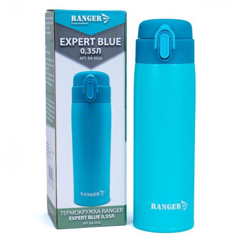 Термокружка Ranger Expert 0,35 л синяя RA 9926