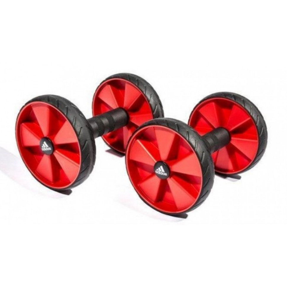 Ролики для пресса Core Rollers Adidas ADAC-11604 черный, красный One Size
