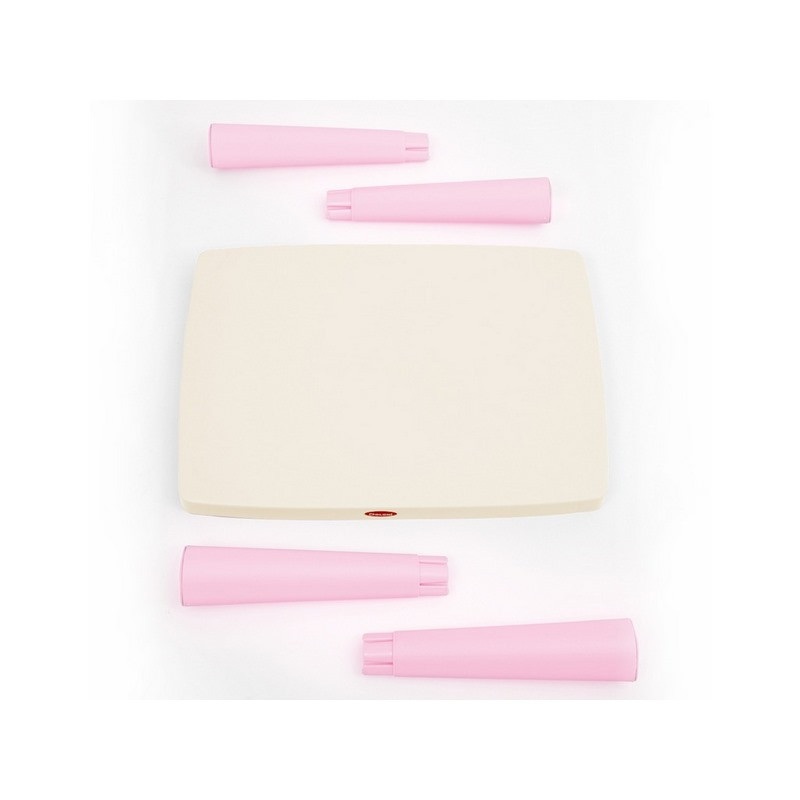 Дитячий стіл з накладкою для гри у аерохокей Doloni 04580/12 рожевий