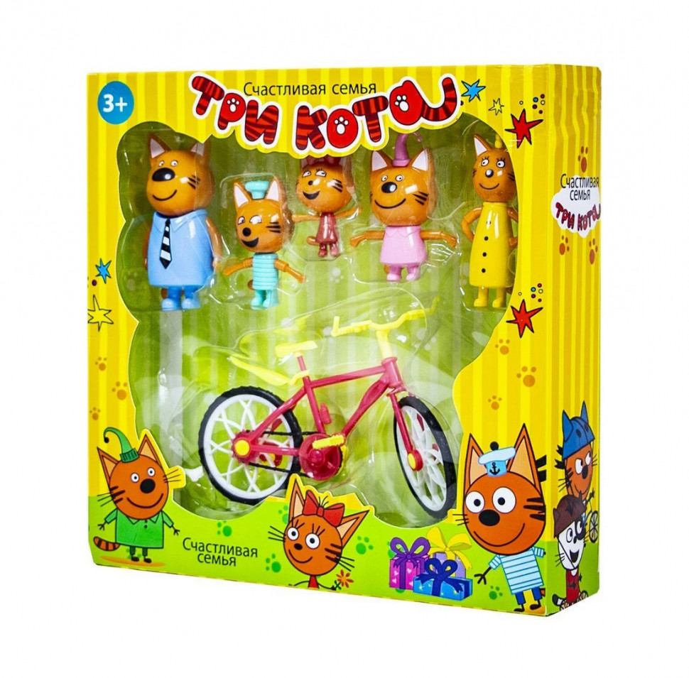 Игровой набор Три кота Metr+ N73 с фигурками