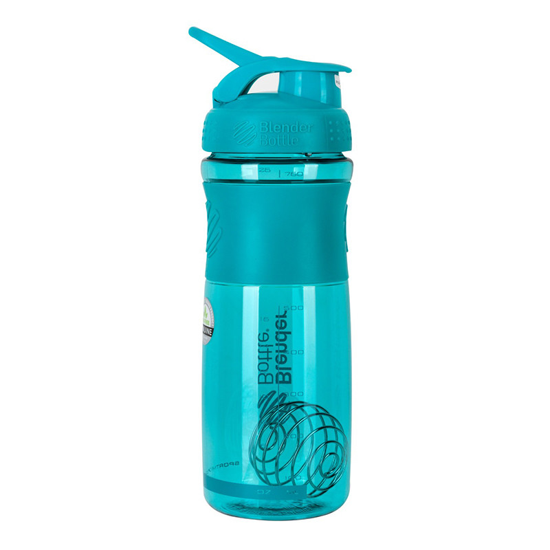 Шейкер спортивний (пляшка) SportMixer Flip BlenderBottle SM 28oz Teal, 820 ml