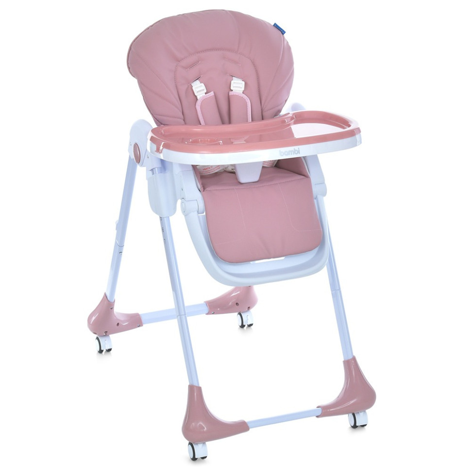 Дитячий стільчик для годування Bambi M 3233L Pink