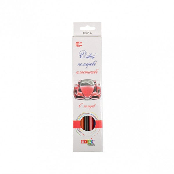Олівці 6 кольорів COLOR-IT CR555-6 White Night 