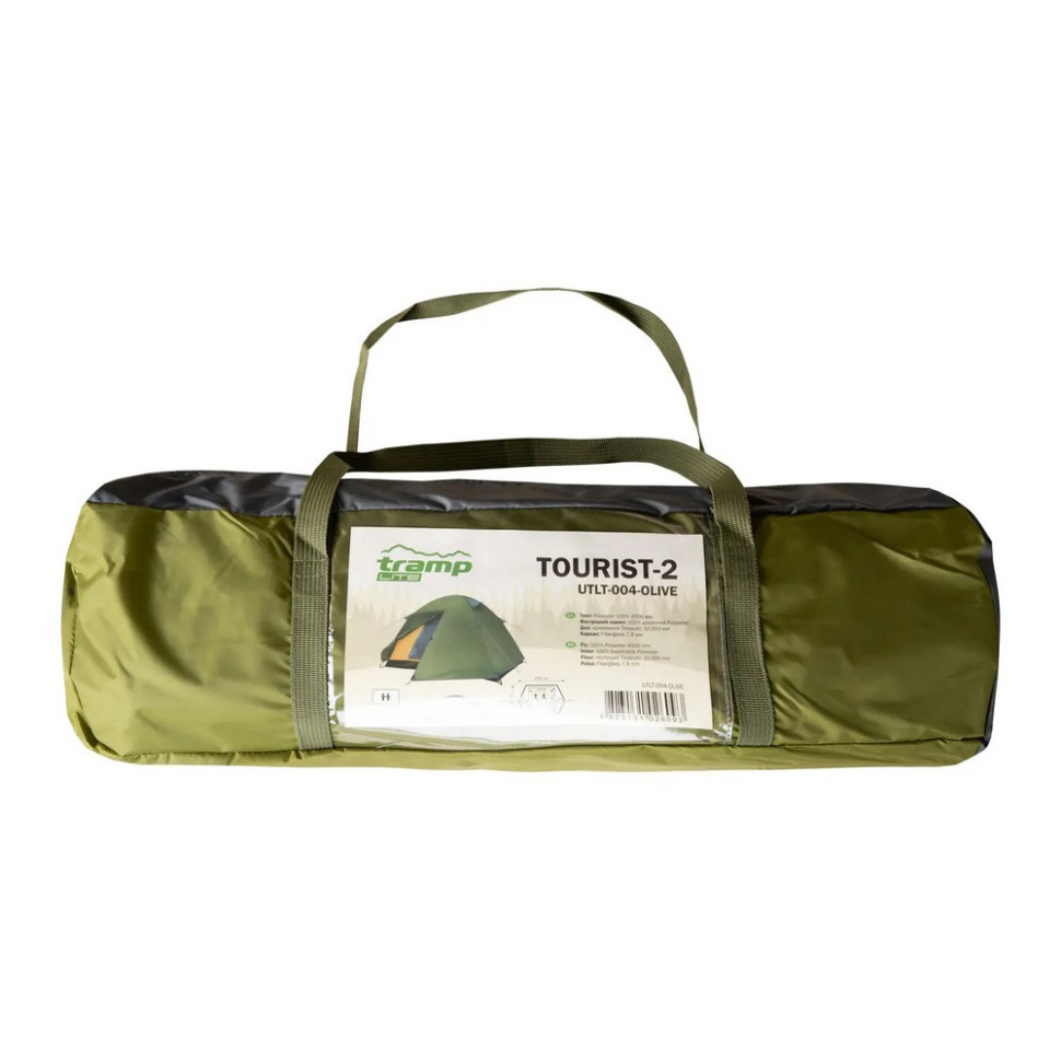 Палатка Lite Tourist 2 Tramp UTLT-004-olive