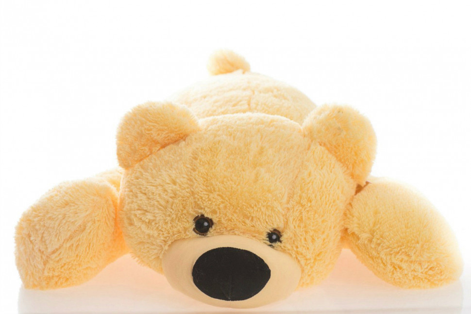 М'яка іграшка Alina Toys ведмедик Умка 70 см персиковий 5784616ALN
