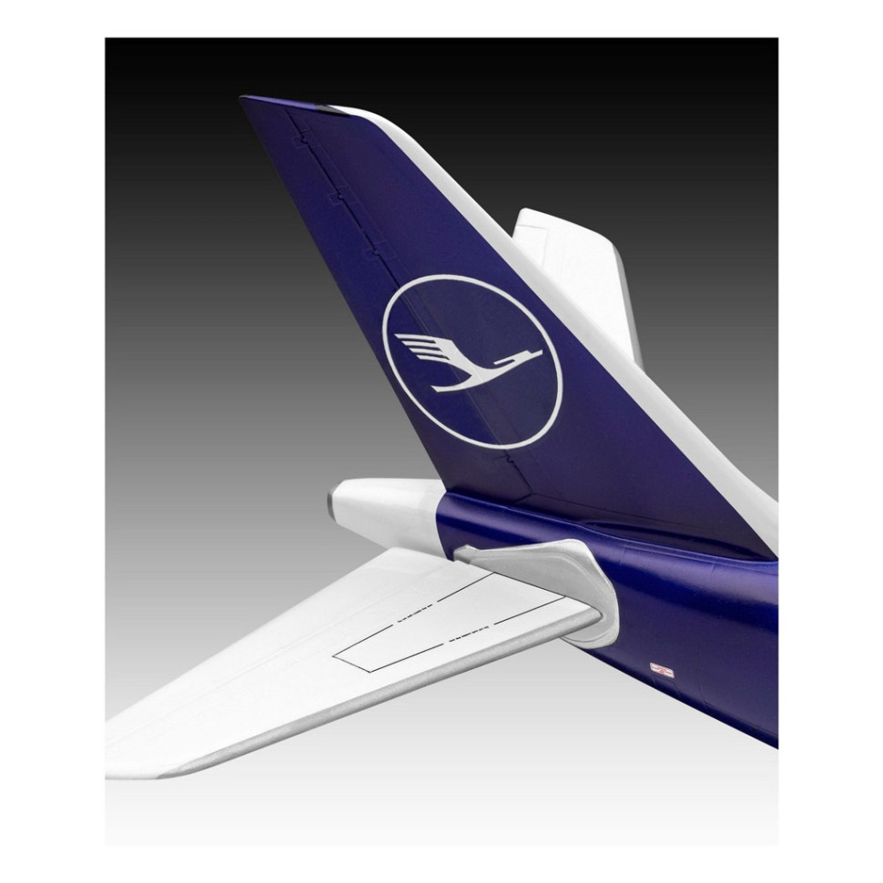 Сборная модель-копия Самолет Airbus A340-300 Lufthansa Revell RVL-03803 уровень 4, 1:144