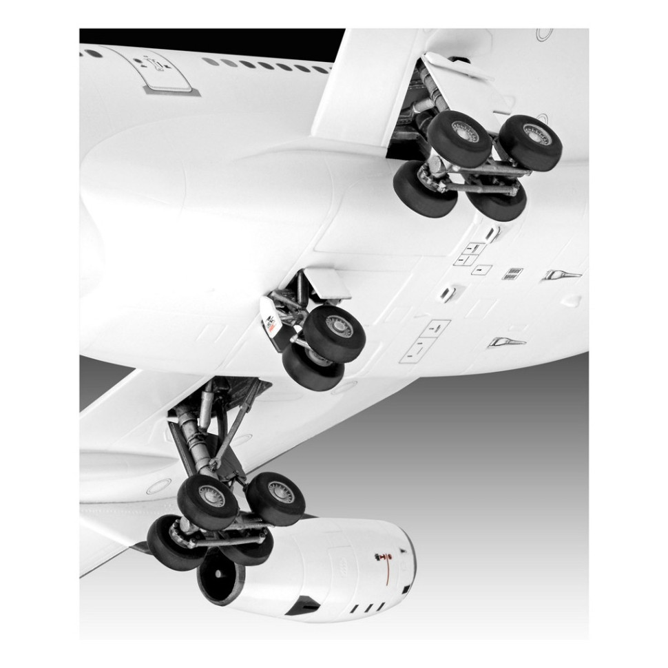 Сборная модель-копия Самолет Airbus A340-300 Lufthansa Revell RVL-03803 уровень 4, 1:144