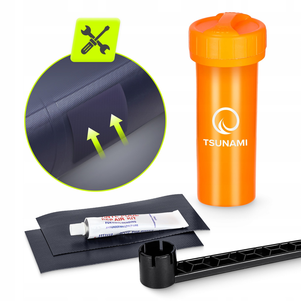 Надувная SUP доска PRO TSUNAMI P-5905973405614 с веслом 350 см