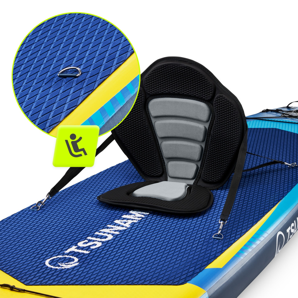 Надувная SUP доска PRO TSUNAMI P-5905973405614 с веслом 350 см