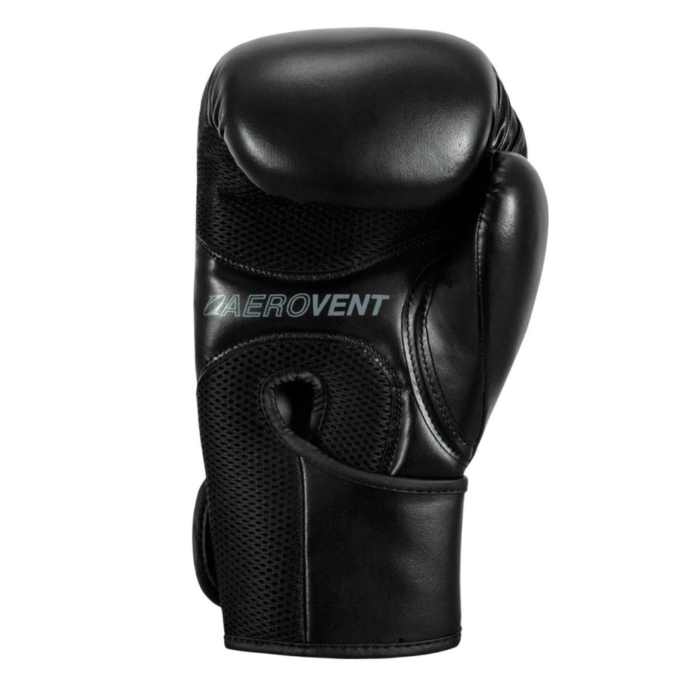 Боксерські рукавиці Boxing Vegan Gloves TITLE VGFBG 16 oz BK/BK 16 унцій (капа в комплекті)