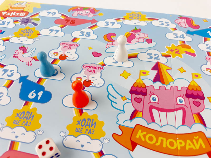 Настольная игра-бродилка 