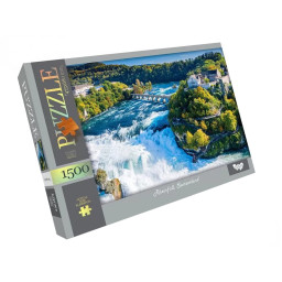Пазл класичний "Водоспад" Danko Toys C1500-04-08, 1500 елементів