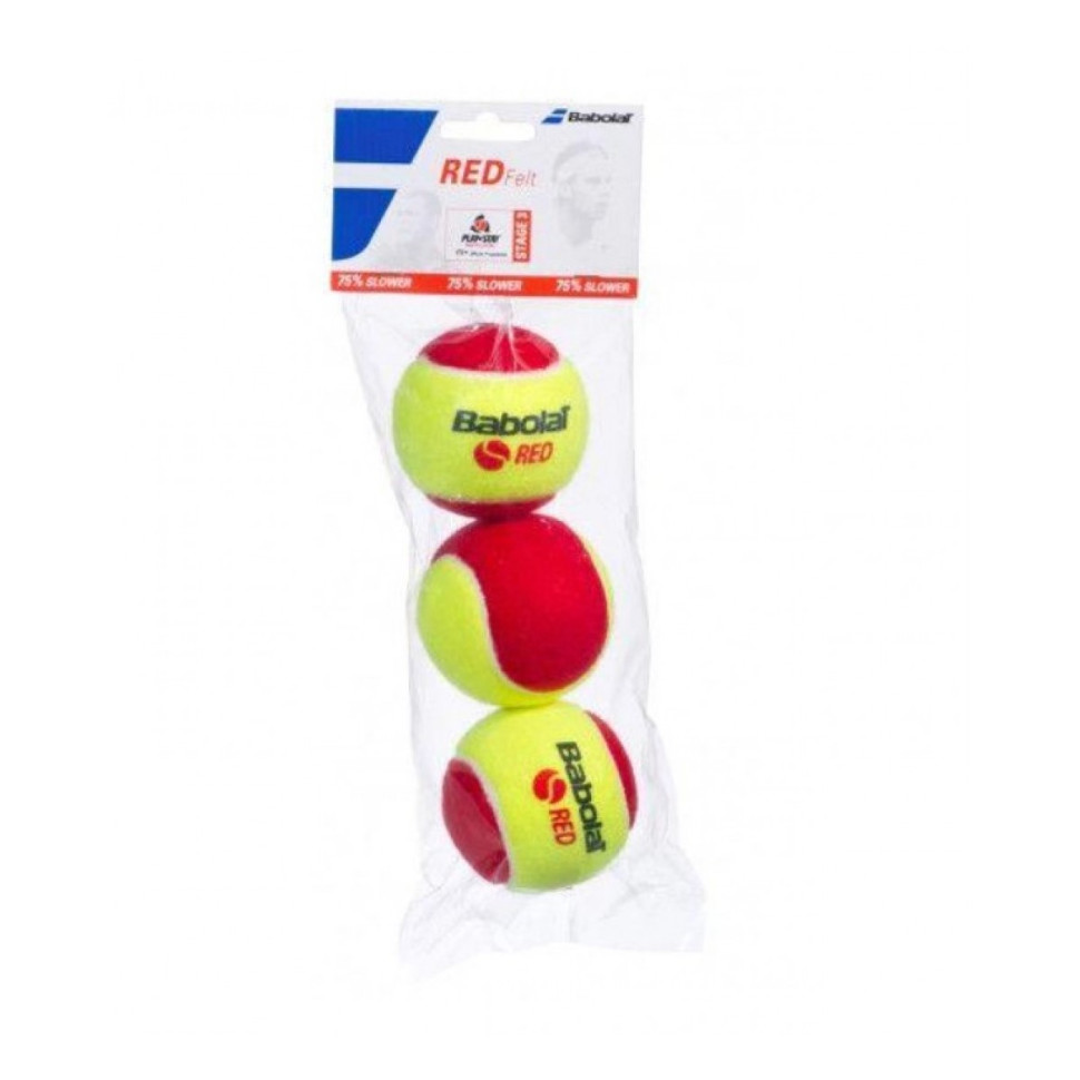 М'ячі для тенісу RED Felt Babolat 501036/113 від 5 до 8 років