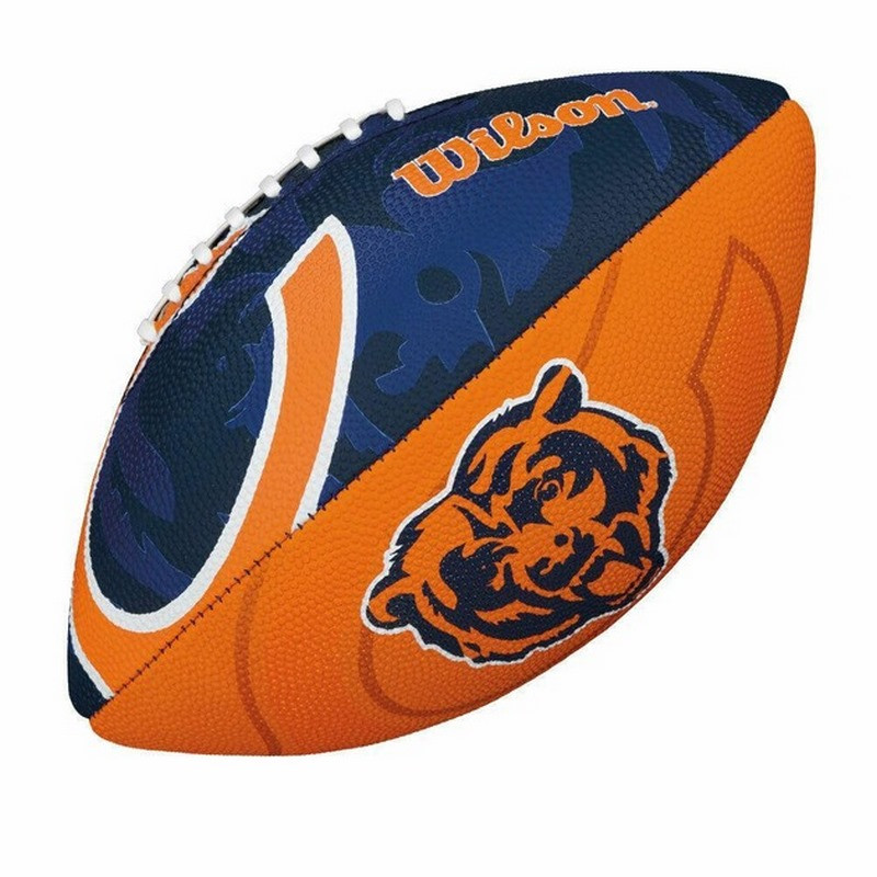 Мяч для американского футбола Nfl jr throwback fb 32 team logo fb Wilson WTF1534XBCH