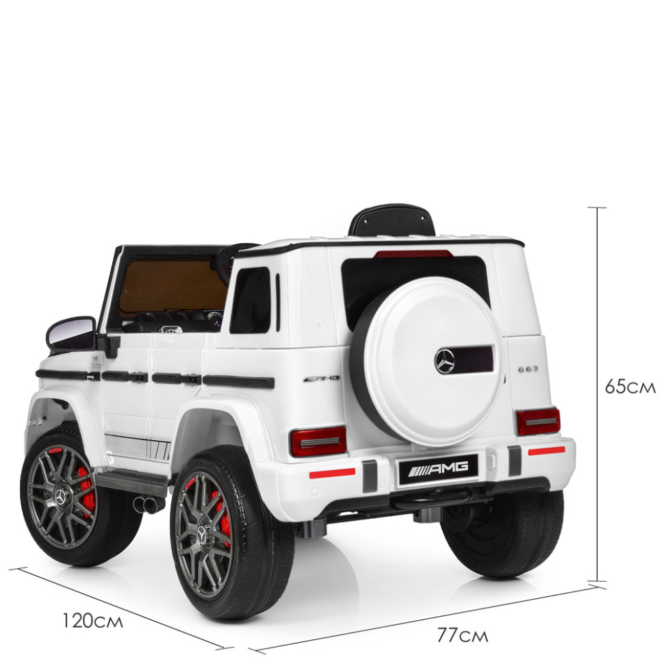 Дитячий електромобіль Джип Bambi M 4180EBLR-1 Mercedes-Benz до 30 кг
