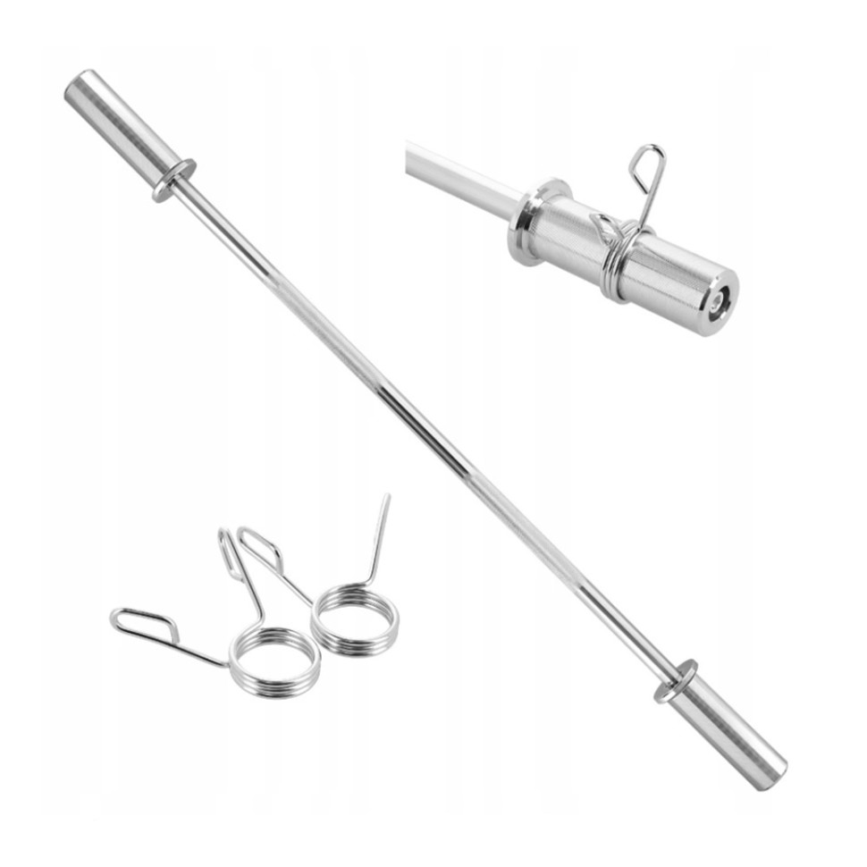 Гриф для штанги прямий олімпійський Newt NE-OL-150, 1,5 м, 50 мм