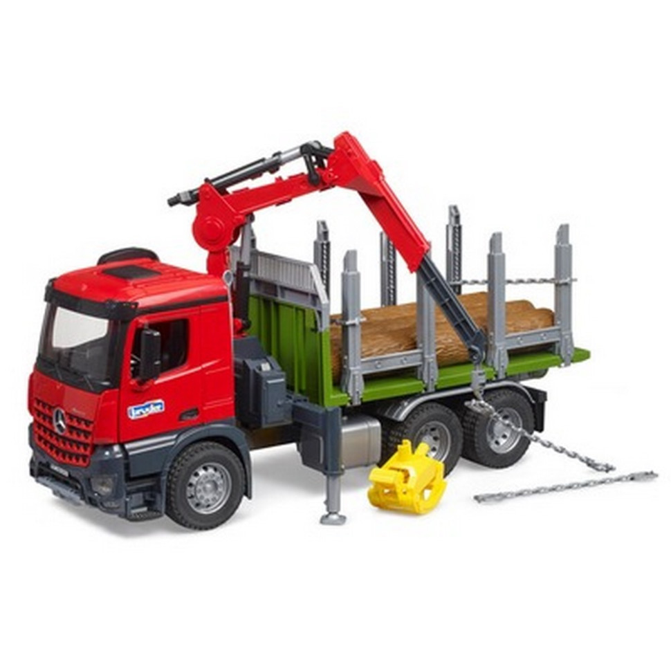 Лісовоз із маніпулятором MB Arocs Bruder 03669 (1:16)