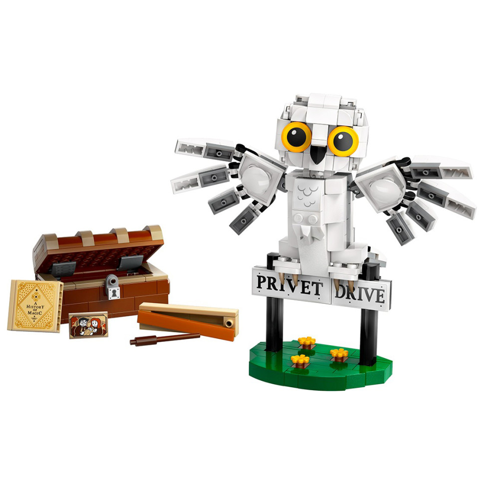 Конструктор Lego Harry Potter Гедвіґа на Тисовій вулиці 4, 76425, 337 деталей
