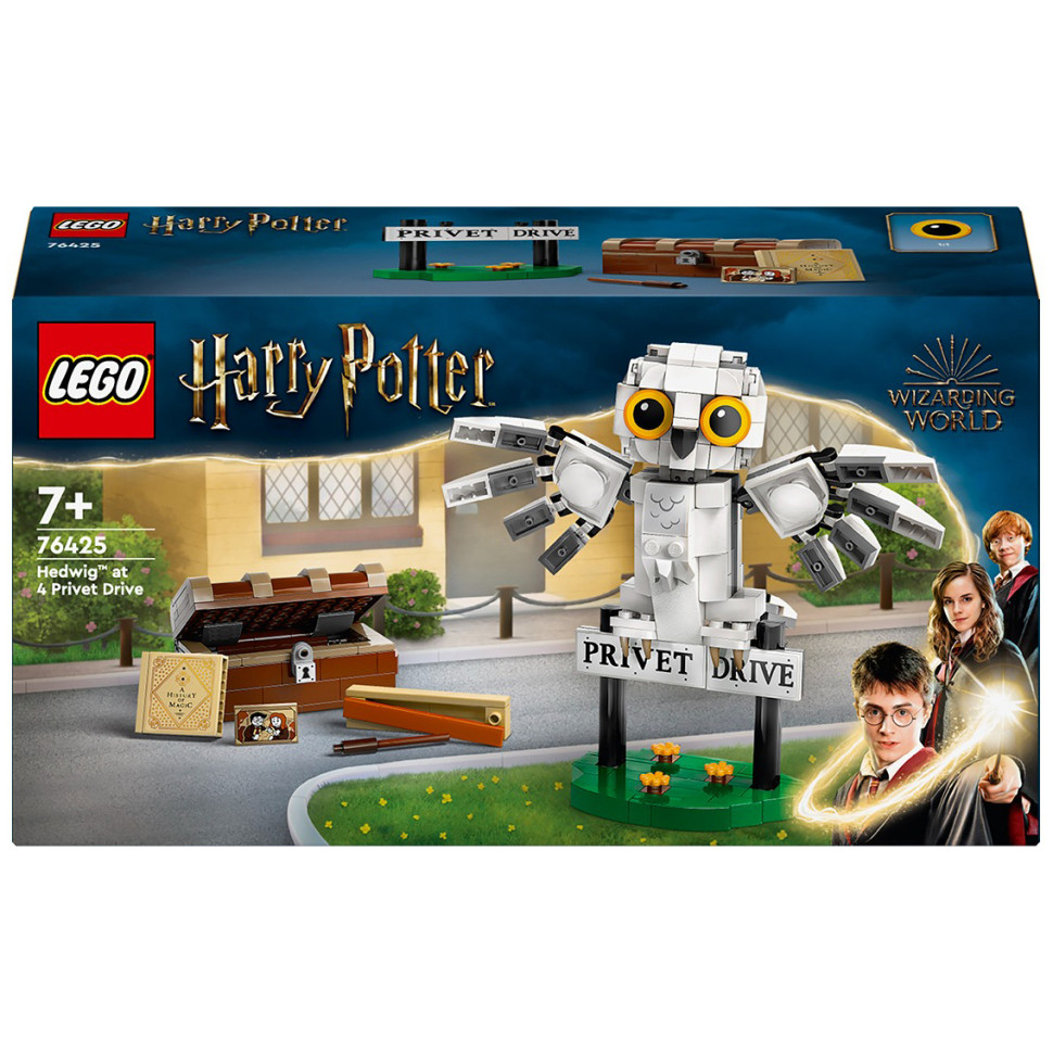 Конструктор Lego Harry Potter Гедвіґа на Тисовій вулиці 4, 76425, 337 деталей