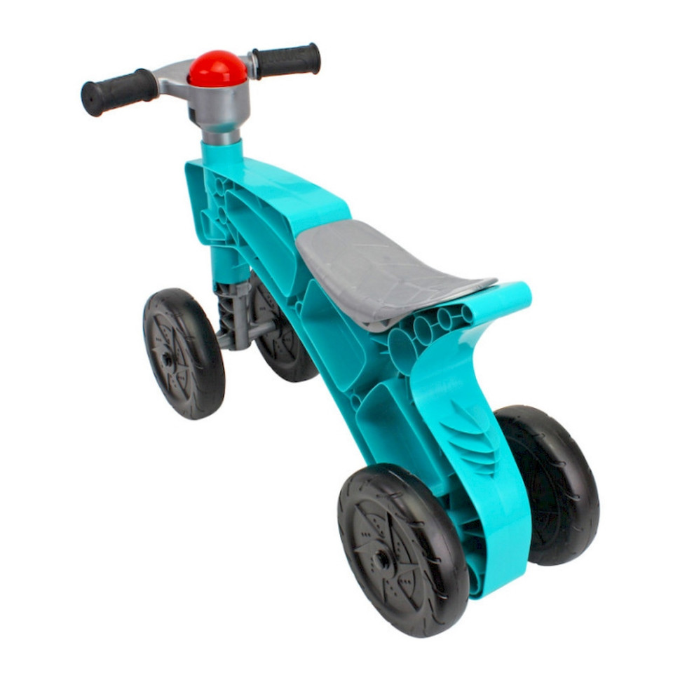 Дитяча каталка-ролоцикл ТехноК 1669TXK пластик, бірюзовий