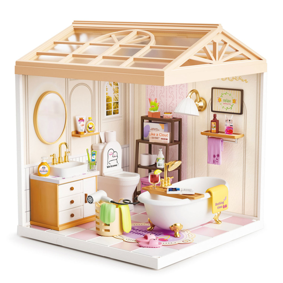 Конструктор-румбокс Ванна кімната Mini House 8009-MH серії 