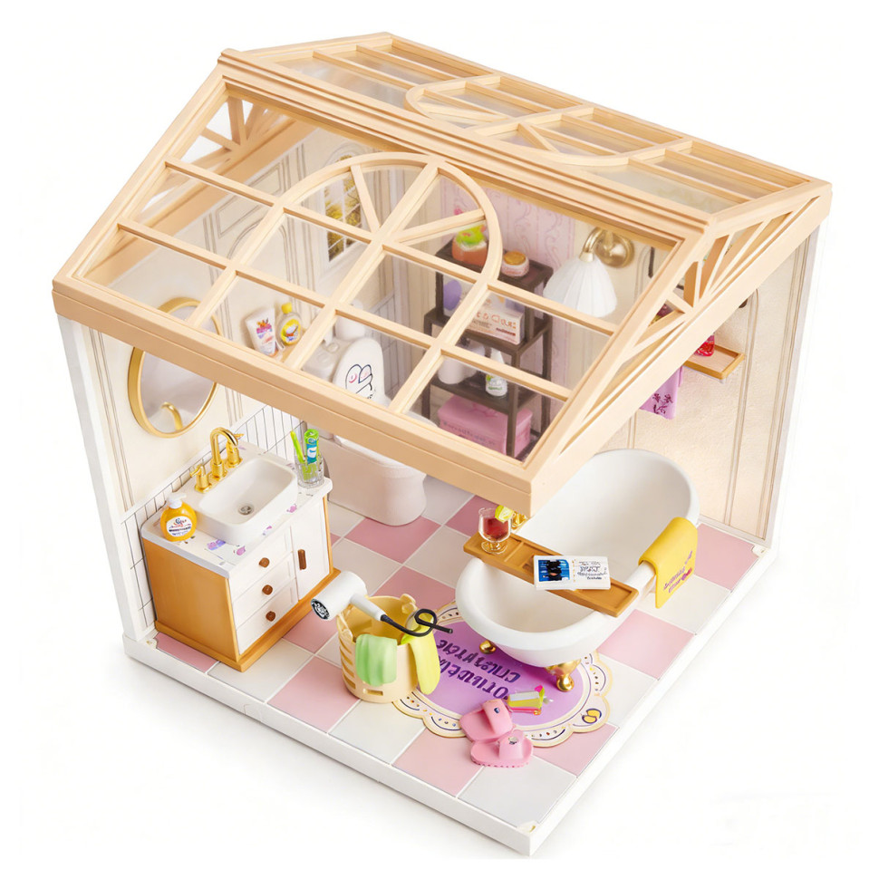 Конструктор-румбокс Ванна кімната Mini House 8009-MH серії 