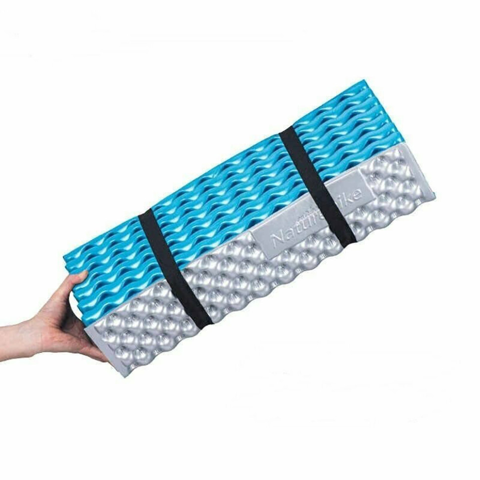 Коврик складной IXPE Thickened NH20FCD07 Naturehike 6927595748077, алюминиевая пленка, 25 мм, голубой