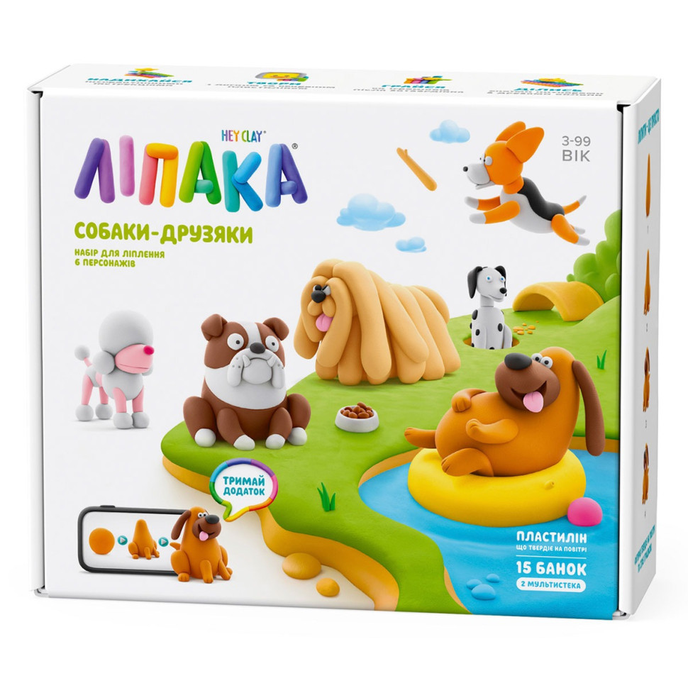 Дитячий меганабір пластиліну
